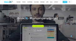 Desktop Screenshot of bitrix24.com